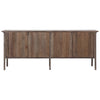 Torre Medium Brown Natural Wood Sealed Finish Sideboard Model DOV50049