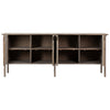 Torre Medium Brown Natural Wood Sealed Finish Sideboard Model DOV50049