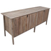 Torre Medium Brown Natural Wood Sealed Finish Sideboard Model DOV50049