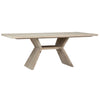 Berlin Light Warm Wash Sealed Finish Dining TableModel DOV50055