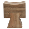 Monterey Natural Wood Sealed Finish Stool Model DOV50058