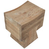 Monterey Natural Wood Sealed Finish Stool Model DOV50058