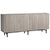 Webster Light Grey Wash Finish and Matte Black Iron Base Sideboard Model DOV50076