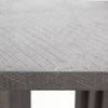 Alessio Charcoal Grey Textured Top with Smoked Oak Wood Finish Dining TableModel DOV50079