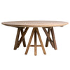 Andreas Natural Pine Wood Finish Dining TableModel DOV50086