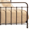 Baldwin Distressed Antique Metal Finish Bed Model DOV5041EK