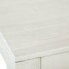 Miranda White Paint Lacquer Finish Dining TableModel DOV5271