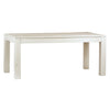 Miranda White Paint Lacquer Finish Dining TableModel DOV5271