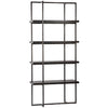 Belvin Antique Black Finish Bookcase Model DOV5384