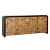 Brennan Black and Natural Burl Sideboard Model DOV5490-BURL