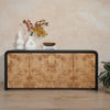 Brennan Black and Natural Burl Sideboard Model DOV5490-BURL