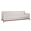 Birdie Sonoma Cream and Pecan Wood Sofa Model DOV60031-CREM