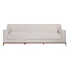 Birdie Sonoma Cream and Pecan Wood Sofa Model DOV60031-CREM