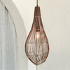 Barrett Brown Finish Pendant LightModel DOV61018-BRWN