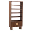 Silvie Medium Brown Bookcase Model DOV61031-BRWN