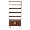 Silvie Medium Brown Bookcase Model DOV61031-BRWN