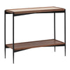 Debra Medium Brown, Natural and Black Console TableModel DOV61037-NATL