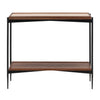 Debra Medium Brown, Natural and Black Console TableModel DOV61037-NATL