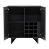 Earnest Black Bar CabinetModel DOV61052-BLCK