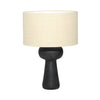 Lorraina Black and Beige Shade Table LampModel DOV63012-BLCK