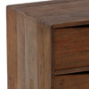 Garrison Antique Grey with Natural Wood and Gunmetal Finish Nightstand Model DOV6323