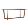 Caesar Natural Wood Sealed Finish Dining TableModel DOV6361