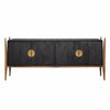 Rosanna Black and Natural Finish Sideboard Model DOV6486