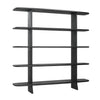 Rolland Black Bookcase Model DOV6495-BLCK