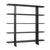 Rolland Black Bookcase Model DOV6495-BLCK