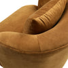 Browne Camel Swivel ChairModel DOV65009-BRWN