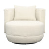 Deleon Ivory Swivel ChairModel DOV65011-IVRY