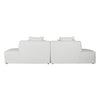 Hart White Bumper SectionalModel DOV65019-WHIT