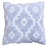 Izara Ivory and Light Blue Pillow Model DOV6783