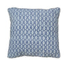 Iker Blue and Ivory Outdoor PillowModel DOV6825