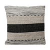 Jabari Charcoal, Grey and Ivory Pillow Model DOV6826