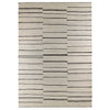 Waseca Ivory and Black Rug Model DOV6842-8X10