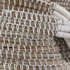 Dwight Light Natural and White Cotton Basket Model DOV72002-NAWH