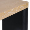 Price Black and Natural Console TableModel DOV73006-NABK