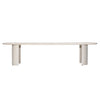 Cielo Whitewash Bench Model DOV75022-WHIT