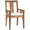 Calico Natural Finish Arm Chair Outdoor Model DOV7531