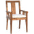 Calico Natural Finish Arm Chair Outdoor Model DOV7531