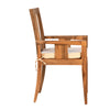 Calico Natural Finish Arm Chair Outdoor Model DOV7531