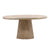 Marci Natural Sandblasted Round Dining Table Model DOV76008-NATL