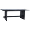 Jasmine Matte Black Sealed Finish Dining TableModel DOV7775