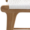 Reimond Natural and White Outdoor Counter Stool Model DOV7785-WHNA