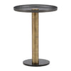 Yara Black and Gold Side TableModel DOV78012-GOLD-LG