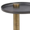 Yara Black and Gold Side TableModel DOV78012-GOLD-LG