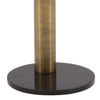 Yara Black and Gold Side TableModel DOV78012-GOLD-LG