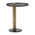 Yara Black and Gold Side TableModel DOV78012-GOLD-LG