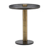 Yara Black and Gold Side TableModel DOV78012-GOLD-LG